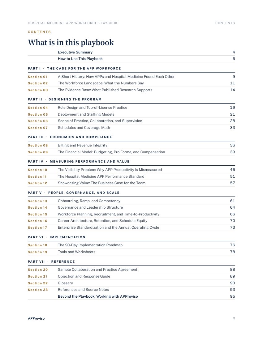 Contents: 23 sections in seven parts